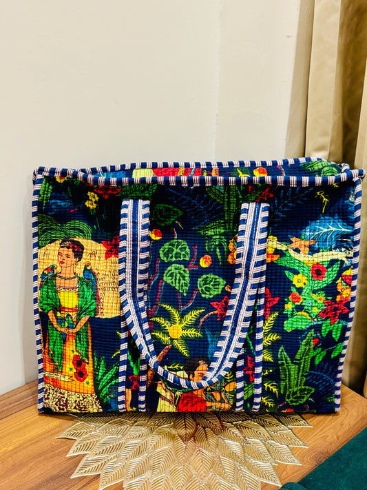 Charitra Sanchika Colorful dark bag