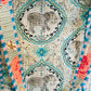 Charitra sanchika tote bag (retro style sky blue elephant)