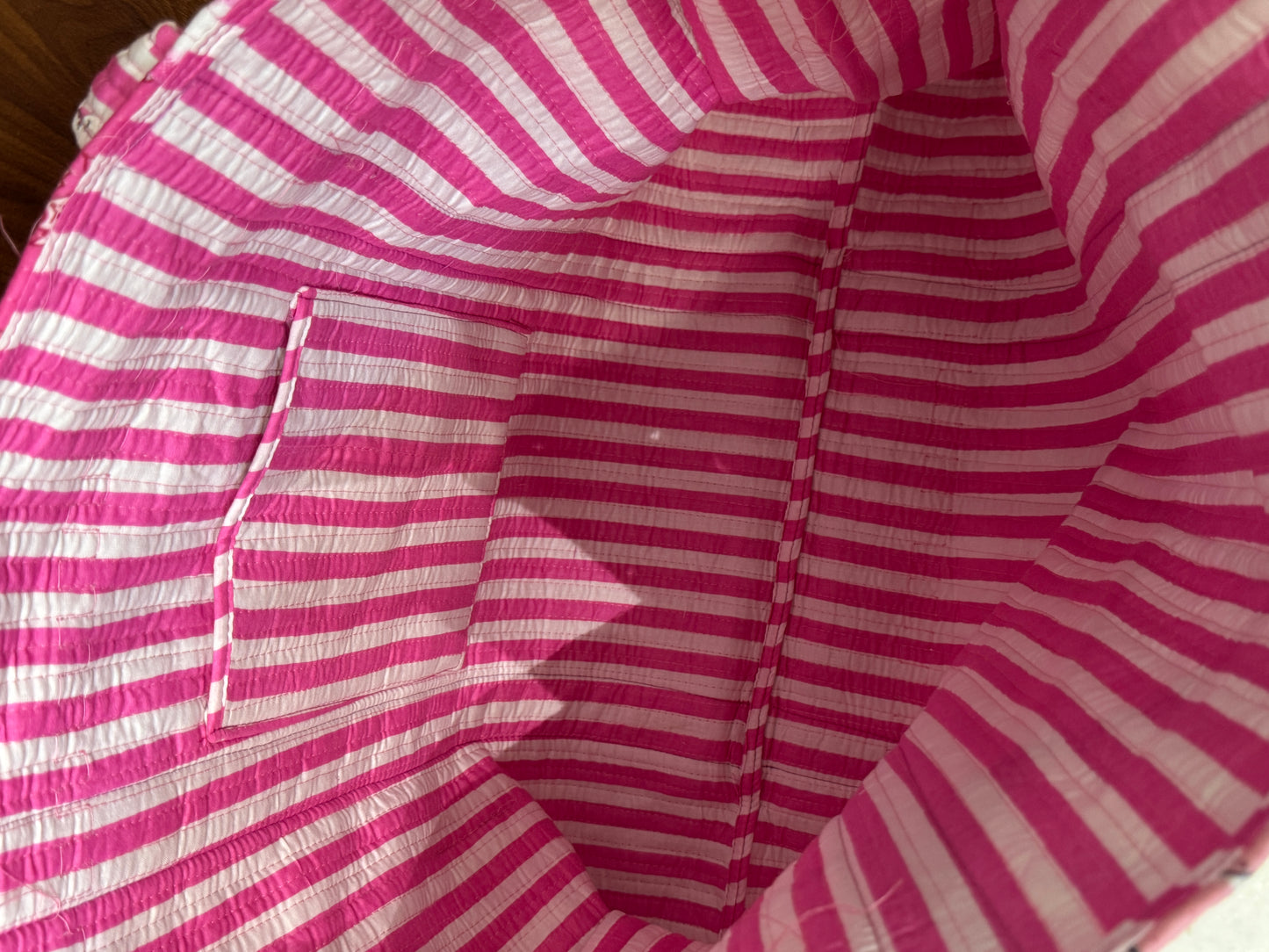 Charitra sanchika patch work tote bag