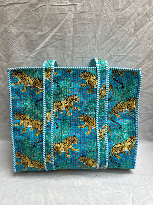 Charitra Sanchika Dark Blue Color Bag