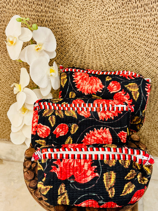 Charitra Sanchika Red Multicolor Bag