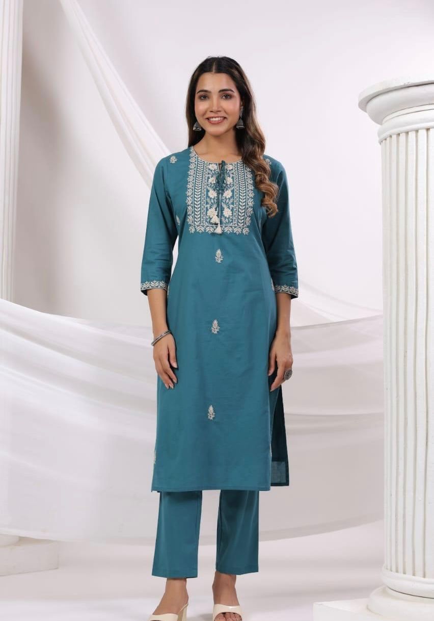 Neel Kamal dupatta set