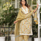 Basanti Bahar Dupatta Set