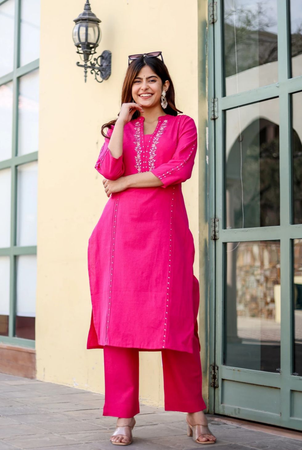Gulab-e-noor Co-ord set